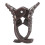 200Pcs Flower-Shaped Plant Clips, Support Clips, Brown/Green 6