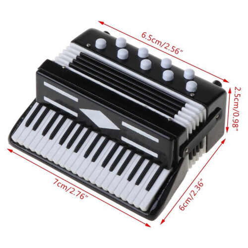 Wooden Dollhouse Musical Instruments Model Set 1/12 Scale 1