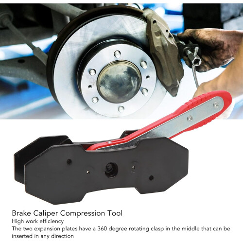 Breakforce Ratchet Tool, 360Adjustable Brake Caliper Compression & Press Tool for Single, Twin & Quad Piston Calipers 2