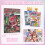 Japanese Sticker Book Retro Comic 45 Pieces 2