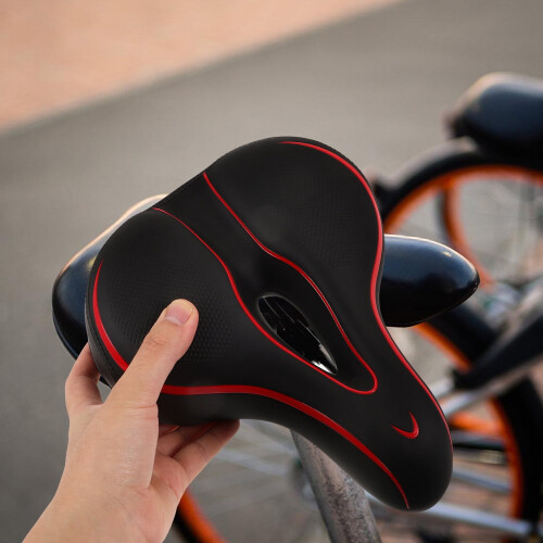 Mountain Bike Saddle Taillight Black 2