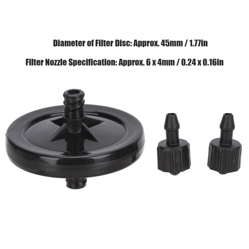 Inks Filters, Easy Installation ABS Durable UV Ink Filter Black For Spectra For Konica 2