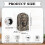 Blender Cover with Deer Forest Scene Art Print 1 Set 6