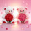 Urso de Pelúcia Rosa 20cm Macio - Presente 6