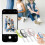 Bluetooth Camera Remote Control, Phone Front/Rear Camera Flip Shutter, Zoom in/Out, Switch for Photo/Video 4