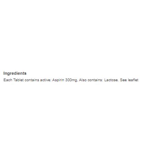 Aspar Aspirin Tablets 16 Tablets (Pack of 12) 2
