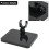 Tabletop Tray Holder for Phone and Tablet Black Adjustable 5