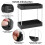 Bathroom Kitchen Storage, Under Sink Shelf Organizer with 4 Hooks, 2-Tier 5