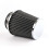 3" Car Engine High Flow Inlet Cold Air Intake Dry Filter Cone Replacement Silver 4
