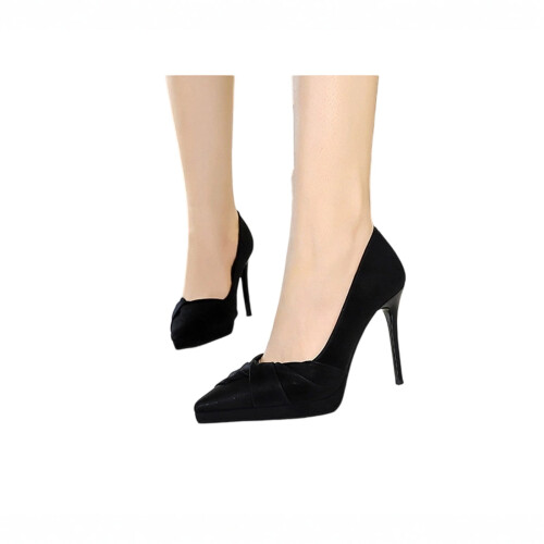 Women's Bow High Heel Pointed Toe Party Pumps 1