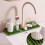 Button Style Faucet Drain Mat Kitchen Sink Storage Mat 6