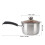 14 cm Composite Steel Milk Pan with Single Handle 5