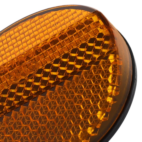 HOMEMAXS Round Reflective Warning Reflector for Motorcycles 2