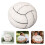 Volleyball Plush Pillow White 17.72 Inch 2