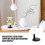 Sort PVC-dukkestander 10 x 5,5 x 2 cm 3