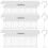 Plastic J-Hook Fasteners 3000 pcs 1 1.4 1.8 inch 2