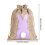 Rabbit-shaped reusable drawstring snack bag Easter gift 3