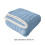 Brodert flanellfleece-teppe vendbart 50x60 tommer 3