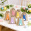 Rabbit-shaped reusable drawstring snack bag Easter gift 4