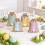 Rabbit-shaped reusable drawstring snack bag Easter gift 6