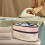 Pastel Gradient Iron Carry Bag Polyester Handle Portable Garment Steamer Case Indoor, Bag Only 2