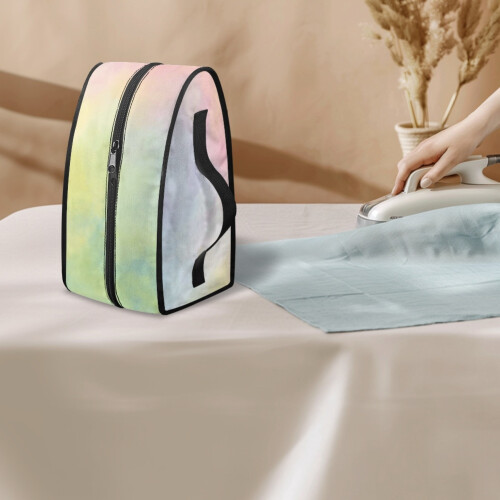 Pastel Gradient Iron Carry Bag Polyester Handle Portable Garment Steamer Case Indoor, Bag Only 2