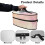Pastel Gradient Iron Carry Bag Polyester Handle Portable Garment Steamer Case Indoor, Bag Only 5