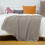 Knitted Throw Blanket with Fringe 50x68 inch 4