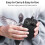 Mini Electric Guitar Amplifier 5W Rechargeable Guitar Amplifier Portable Bluetooth Practice Amplifier with 4 E 2