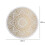 Round Microfiber Mandala Beach Towel with Tassels 150x150cm 6