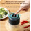 Electric Garlic Chopper USB Rechargeable with 4 Stainless 2