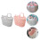 BESTONZON 2Pcs Hollow Plastic Bathroom Basket with Ergonomic Handle for Storage Use 7