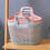 BESTONZON 2Pcs Hollow Plastic Bathroom Basket with Ergonomic Handle for Storage Use 8