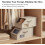 Stackable Baseball Cap Storage Box, Clear Lid, Dual Access, Space-Saving & Breathable – Holds 12–24 Hats (1PC) 2
