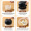 Electric Garlic Chopper USB Rechargeable with 4 Stainless 4