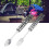 Foldable Butterfly Fork Spoon For Camping Utensil Set for Outdoor Adventures 3