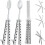 Foldable Butterfly Fork Spoon For Camping Utensil Set for Outdoor Adventures 4