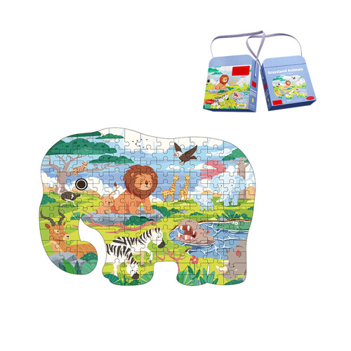 Elephant Floor Puzzle DIY Set 1 Piece 1