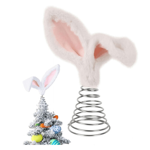 Easter Rabbit Ear Tree Topper Ornament 1