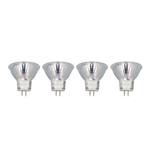 Πακέτο 4 λαμπτήρων αλογόνου MR11LED αντικατάστασης, ψυχρού λευκού με εξοικονόμηση 1