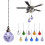 Ceiling Fan Pull Chain Extender Beaded 1PC 2