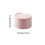 Simple Small Trash can Plastic Press Trash can with lid Trash can Desktop Small Trash can for Home use Practical (Blue) 2