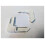 Window Screen Kit w/White Aluminum Frame, Corners, Spline,, Pull Tabs, and Screen Mesh 3