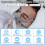 N5B Nasal Mask with Soft and Elastic Headgear, Lightwright and Compact 5