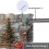 Rustic Farmhouse Christmas Valance Red Truck Pine Tree 5