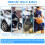Portable Tire Inflator 150 PSI 6000mAh with LED Light 3