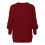 Cable Knit Womens Sweater Long Flared Sleeve Comfortable Crewneck Lightweight Polyester Pullover Versatile 3