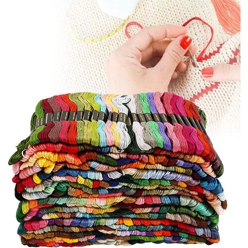 Embroidery Threads Cotton Floss 450 PCS 447 Colors 1