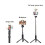 Multifunctional Selfie Stick with Detachable Bluetooth Remote Tripod Convertible Foldable Design for iPhone Samsung Android Devices225Degree 2