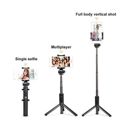 Multifunctional Selfie Stick with Detachable Bluetooth Remote Tripod Convertible Foldable Design for iPhone Samsung Android Devices225Degree 1